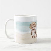 Strand Beer Zand Kasteel Koffiemok (Links)
