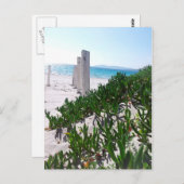 Strand bei Alghero Sardinien - Postkarte Briefkaart (Voorkant / Achterkant)