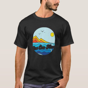 Strand beste ontsnappen iedereen kan familie vakan t-shirt