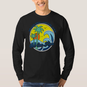 Strand beste ontsnapping iedereen kan tropische zo t-shirt