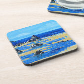 Strand Bier Onderzetter (Linkerzijde)