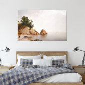 Strand bij Beverly Canvas Afdruk (Insitu (Slaapkamer))