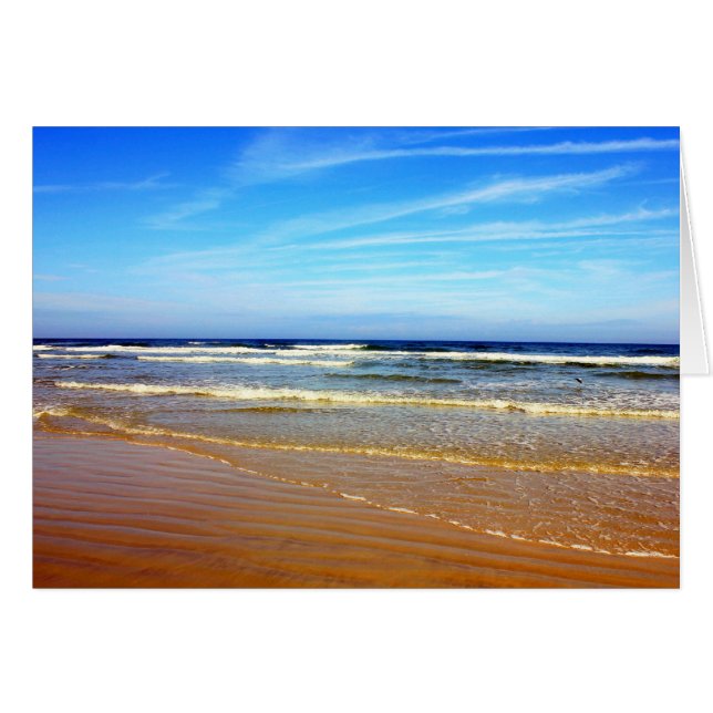 strand bij Daytona Beach, Florida (Voorkant Horizontaal)