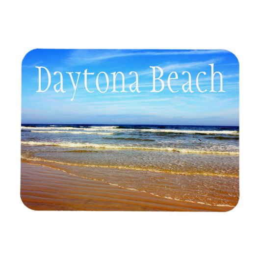 Strand bij Daytona Beach, Florida Magneet (Horizontaal)