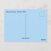 Strand bij Destin Florida USA Briefkaart (Achterkant)