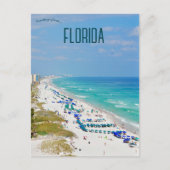 Strand bij Destin Florida USA Briefkaart (Voorkant)