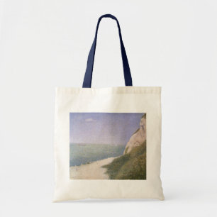 Strand bij Honfleur van Georges Seurat, Vintage Ku Tote Bag