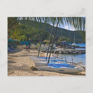 Strand bij Leverick Bay Resort & Marina, Briefkaart