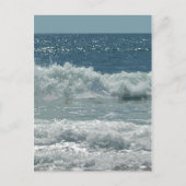 strand bij Montauk Briefkaart (Voorkant)