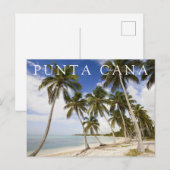 Strand bij Punta Cana | Dominicaanse Republiek Briefkaart (Voorkant / Achterkant)