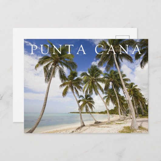 Strand bij Punta Cana | Dominicaanse Republiek Briefkaart (Voorkant / Achterkant)