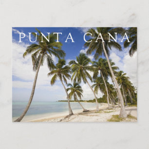 Strand bij Punta Cana   Dominicaanse Republiek Briefkaart