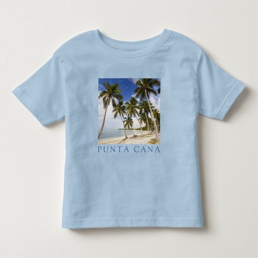 Strand bij Punta Cana | Dominicaanse Republiek Kinder Shirts (Voorkant)