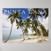 Strand bij Punta Cana | Dominicaanse Republiek Poster (Voorkant)