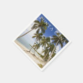 Strand bij Punta Cana | Dominicaanse Republiek Servet (Hoek)