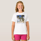 Strand bij Punta Cana | Dominicaanse Republiek T-shirt (Voorkant volledig)