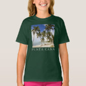 Strand bij Punta Cana | Dominicaanse Republiek T-shirt (Voorkant)