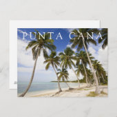 Strand bij Punta Cana | Gefeliciteerd Briefkaart (Voorkant / Achterkant)