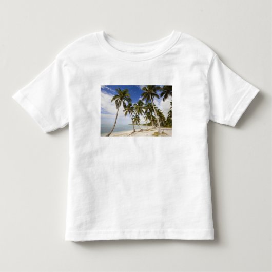 Strand bij Punta Cana Kinder Shirts (Voorkant)