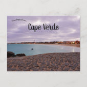 Strand bij Sal Cape Verde Briefkaart (Voorkant)