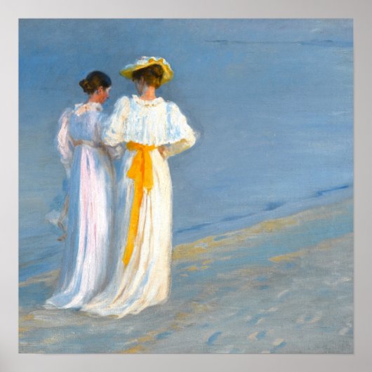 Strand bij Skagen Poster (Voorkant)