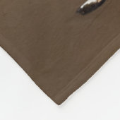 strand bij zonsondergang met schalen fleece deken (Hoek)