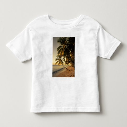 Strand bij zonsondergang, Trinidad Kinder Shirts (Voorkant)
