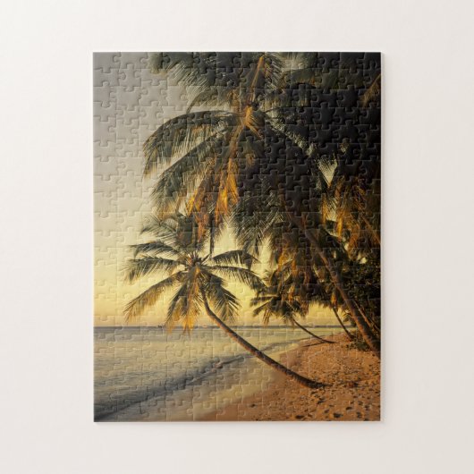 strand bij zonsondergang, Trinidad Legpuzzel (Verticaal)