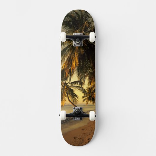 strand bij zonsondergang, Trinidad Skateboard (Voorkant)