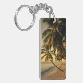 Strand bij zonsondergang, Trinidad Sleutelhanger (Voorkant Links)
