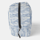 Strand Blauw Witte Strepen Toilettasje (Rechts)