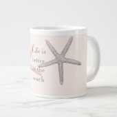 Strand Blauwe zeester Grote Koffiekop (Voorkant rechts)