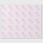 Strand Blush Roze Zoet Zestien Party Uitnodiging Cadeaupapier (Vlak)