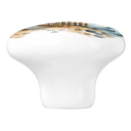 Strand Blvd. Strand Keramische knoppen (Zijkant)