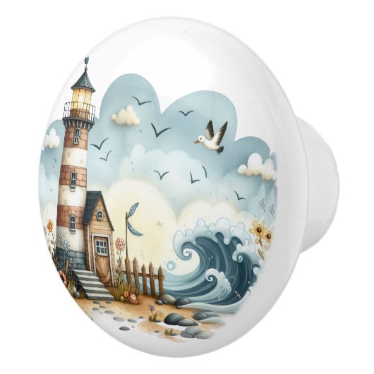 Strand Blvd. Strand Keramische knoppen (Rechts)