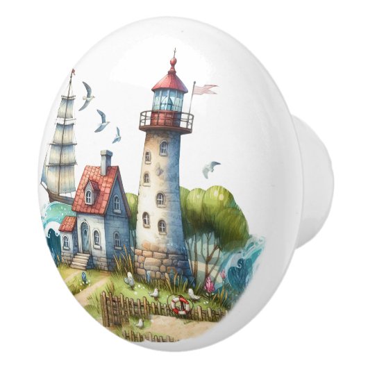 Strand Blvd. Strand Keramische knoppen (Rechts)