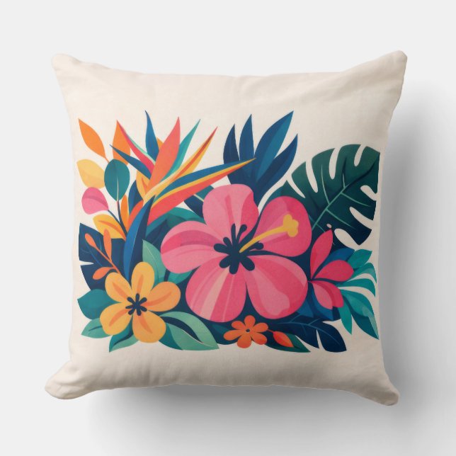 strand boho retro schatje kussen (Voorkant)