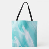 Strand Boodschappen Weekend Herbruikbaar Tote Bag (Voorkant)