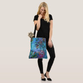 Strand Boodschappen Winkel Weekend Herbruikbaar Tote Bag (Op model)