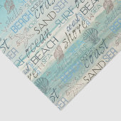 Strand Branding Zand Zee Tissuepapier (Detail)