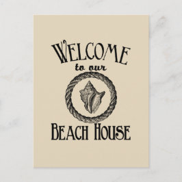 strand briefkaart
