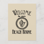  strand briefkaart (Voorkant)