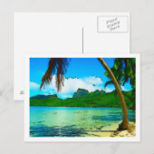 strand briefkaart (Voorkant / Achterkant)