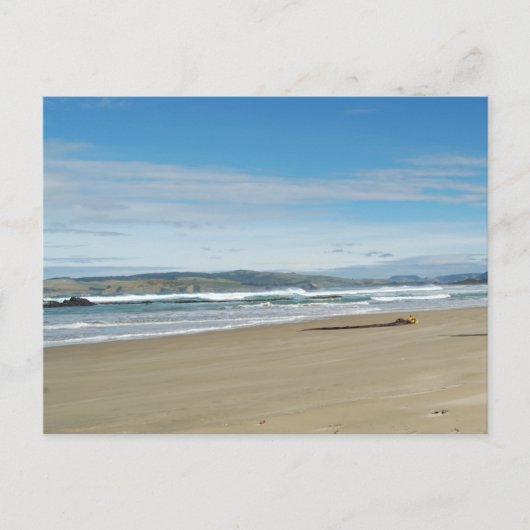 strand briefkaart (Voorkant)