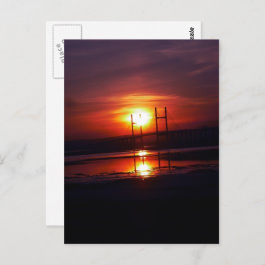 strand briefkaart (Voorkant / Achterkant)