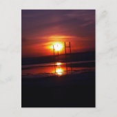 strand briefkaart (Voorkant)