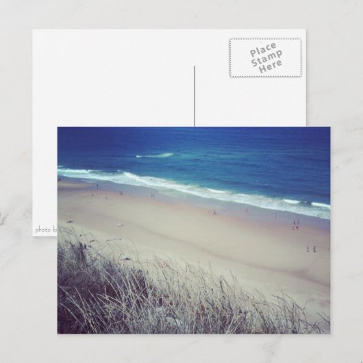 strand briefkaart (Voorkant / Achterkant)