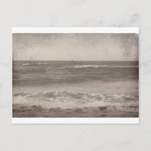  strand briefkaart (Voorkant)