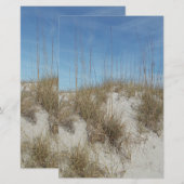 Strand Briefpapier (Voorkant / Achterkant)