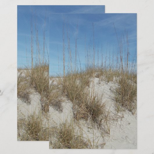 Strand Briefpapier (Voorkant / Achterkant)